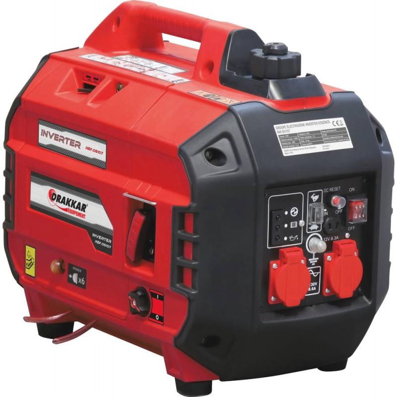 Groupe électrogène inverter 2000W 3CV portable Drakkar | 05107_0