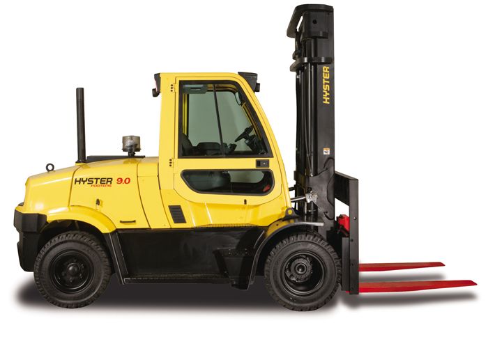 Chariot élévateur H8.0-9.0FT - Hyster - Diesel ou Gaz - 8000 à 9000 kg - Compact et Puissant