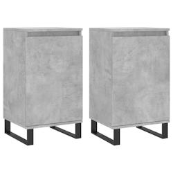 Helloshop26 - Buffet bahut commode armoire meuble de rangement organisateur cuisine salle de séjour salons lot de 2 40 x 35 x 70 cm 02_0036850 - 3000_0