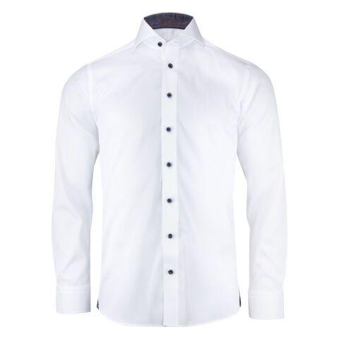 J.HARVEST & FROST PB146 BEDFORD CHEMISE REGULAR FIT HOMMES BLANC - TAILLE XXXXL