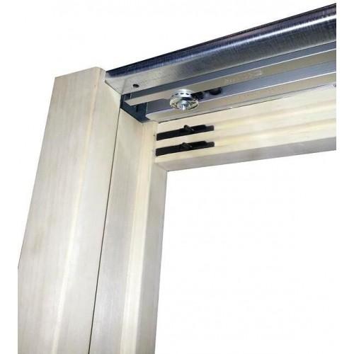 KIT HABILLAGE SPEEDY PORTE DOUBLE À GALANDAGE UNIQUE 95 - PRÊT À PEINDRE - 630 À 1030 MM ECLISSE