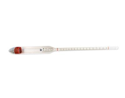 Pèse-moûts 4-18 % alc. Et  0,980-1,130 g/mL, avec certificat de lot - Ref.: KLL007_0