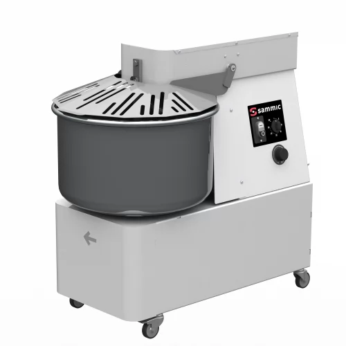 Pétrin à spirale AM-60 - cuve 60L, 2 vitesses ou vitesse variable, minuterie de série_0