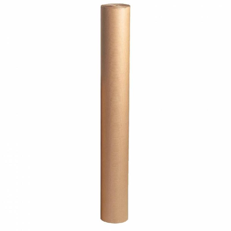 Papier kraft vergé brun 0,70x100 m - Résistant et Polyvalent_0