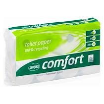 PAPIER TOILETTE DOUBLE ÉPAISSEUR WEPA COMFORT - COLIS 64 ROULEAUX 250 FEUILLES