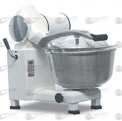 Pétrin pâtissier et pizzeria 25 et 40 litres - Axe oblique - BPO25/40 avec cuve 40L en option_0