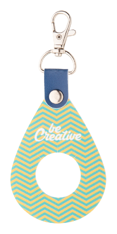 Porte-bouteille en plastique PET - avec mousqueton en métal et marquage UV led_0
