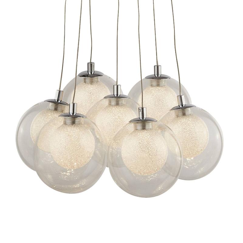 SEARCHLIGHT SUSPENSION LED CLUSTER À 7 LAMPES