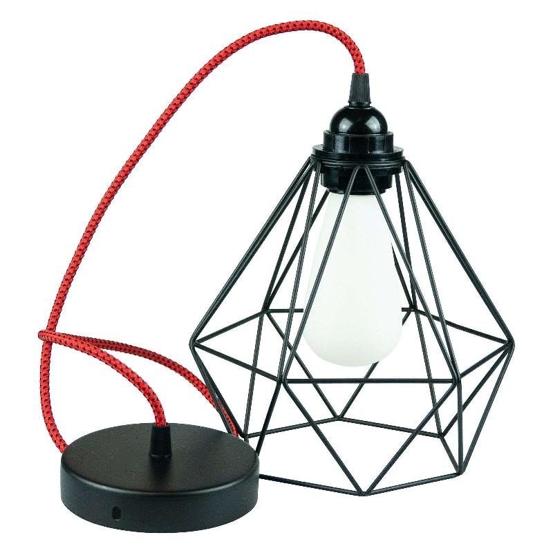 SEGULA DIAMANT SUSPENSION EN NOIR ET ROUGE