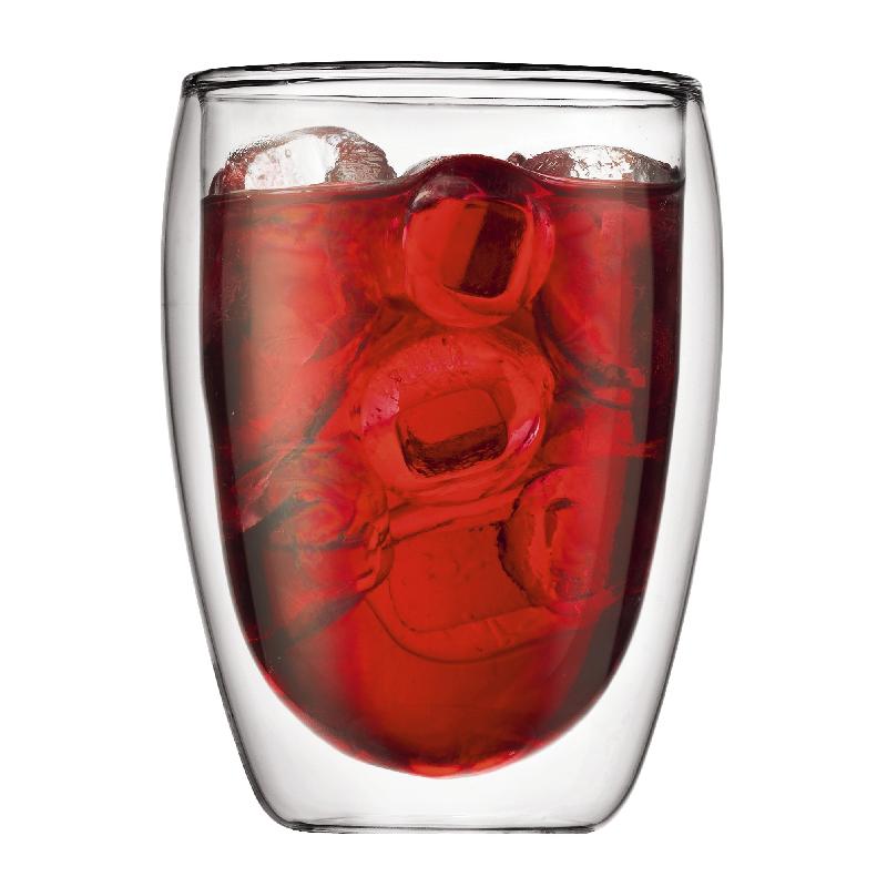 SET DE 2 GOBELETS DOUBLE PAROI 35CL - BODUM - PAVINA