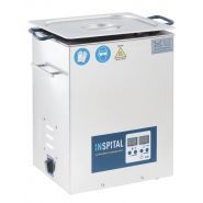 Nettoyeur ultrason industriel en acier inoxydable - capacité 12 litres - SK80.73 - INSPITAL MEDICAL TECHNOLOGY GMBH - 200W et minuterie numérique_0