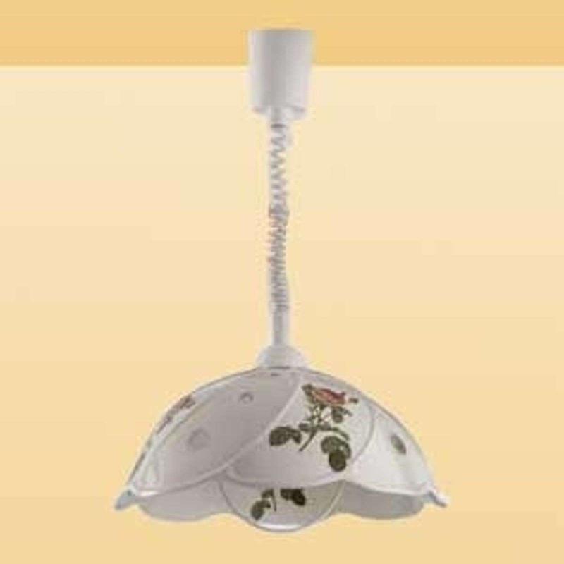 CERAMICHE SUSPENSION PRATIQUE ROSA AVEC CÂBLE ENROULEUR