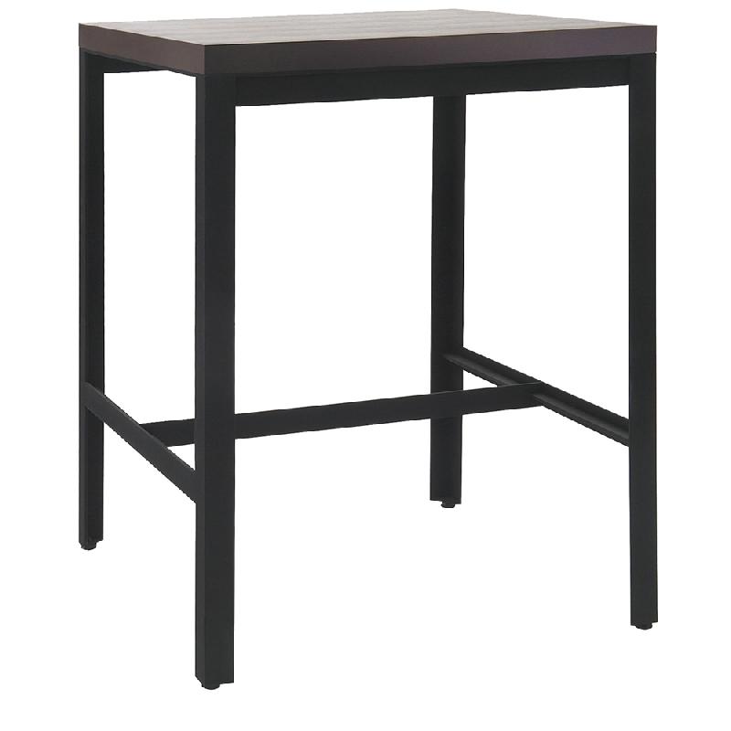 Table mange-debout Simplemat MDS - piétement robuste - plateau 80x80_0