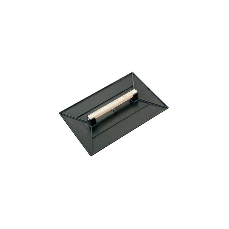 TALOCHE PLASTIQUE RECTANGULAIRE 34X23CM EN PS CHOC NOIR - TALIAPLAST - 300404