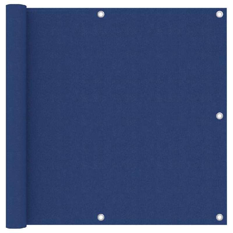 VidaXL Écran de balcon Bleu 90x400 cm Tissu Oxford Modèle Balcon Design - bleu 135013_0