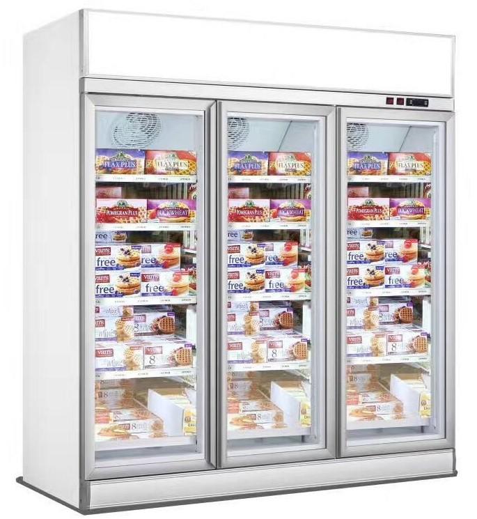 Vitrine réfrigérée murale 3 portes de 1m90 - r290 gaz écologique_0
