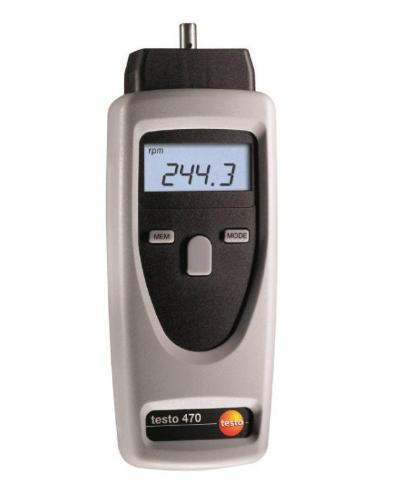 05630470 | Tachymètre pour mesure optique et mécanique Testo 470_0