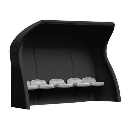 ABRI DE TOUCHE MONOBLOC NOIR - ASSISE INDIVIDUELLE