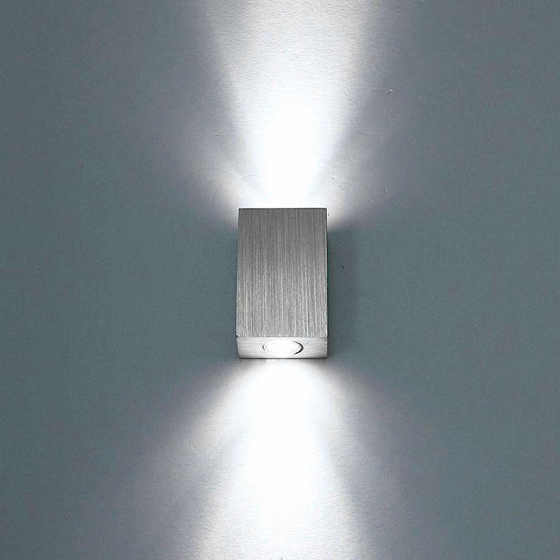 Applique Murale 6w Led Interieur Lampe Design Moderne Creatif Eclairage Lumiaire Decorative Aluminium Pour Chambre Maison Couloir Salon Blanc Froid Stoex Comparer Les Prix De Applique Murale 6w Led Interieur Lampe