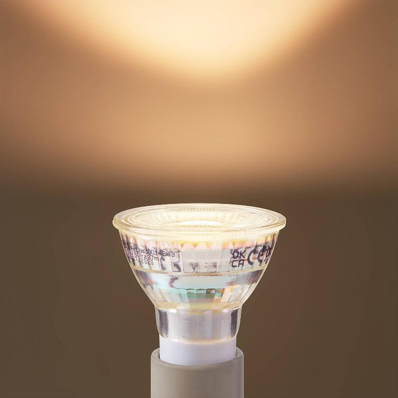 AMPOULE LED ARCCHIO, RÉFLECTEUR, GU10, 4,7W, CLAIRE, 2700K