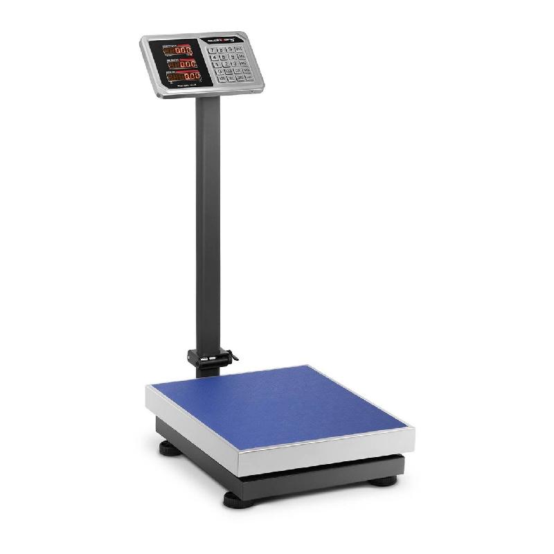 BALANCE PLATEFORME 150 KG / 20 G - 50 X40 CM ACIER INOXYDABLE 14_0000637_0