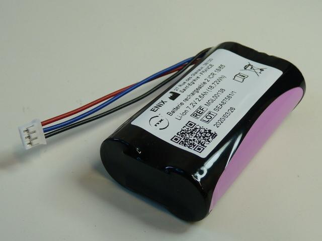 Batterie médicale Frésénius Volumat Agilia - 7.2V 2600mAh_0
