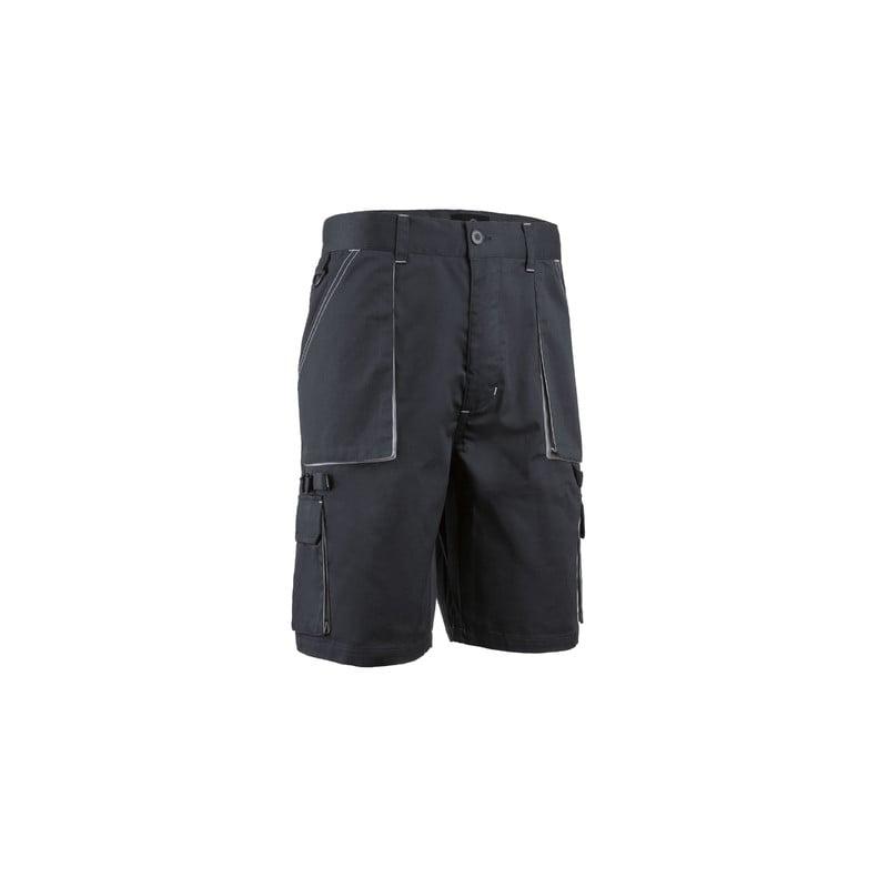 Bermuda de travail - NAVY II - 60% CO/40% PES 245g/m2 - Marine/Gris - COVERGUARD | 5NAK050_0