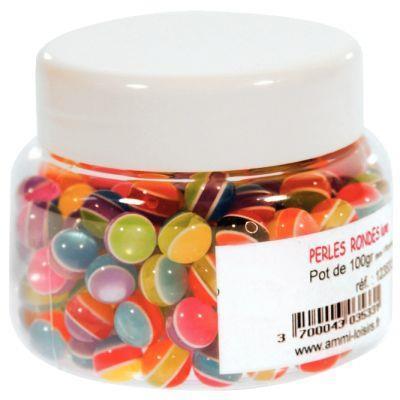 Bocal 100g perle ronde D10mm - Fabricant Fournisseur NC S - Réf 1280_0