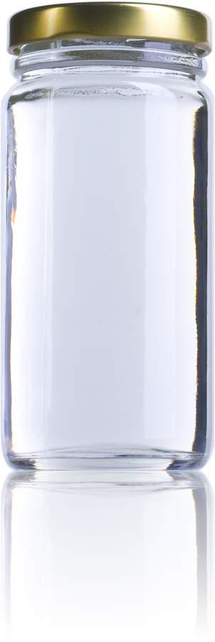 Bocal en verre cylindrique 150 ml - Twist Off TO 48 - Verre blanc_0