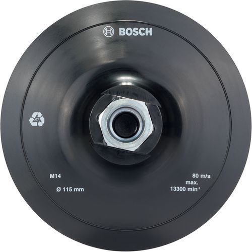 BOSCH 1 PLATEAUX DE PONÇAGE STANDARD POUR DISQUES ABRASIFS SUR FIBRES