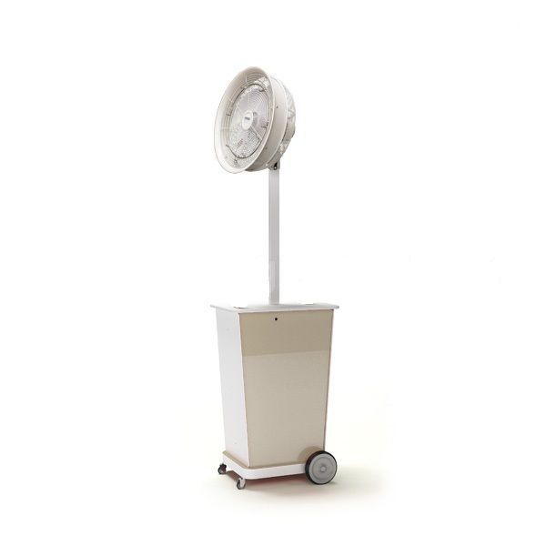 Brumisateur ventilateur rechargeable Atmosfera - 50m² - pompe haute pression et matériaux résistants_0