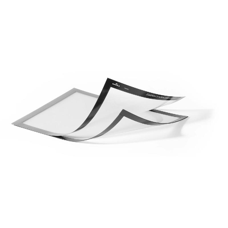 Durable Cadre d'affichage DURAFRAME Magnetic PLUS, pour format A4, argent métal - 4005546407067_0