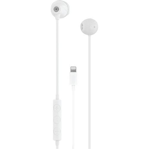 ÉCOUTEURS FILAIRES INTRA-AURICULAIRES LIGHTNING CURV - BLANC - TNB