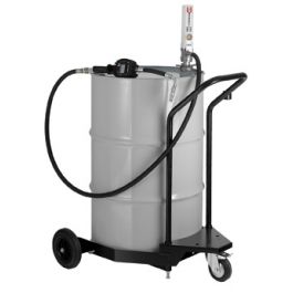 Ensemble mobile - Unil Opal - pour fût d’huile de 220L avec pompe 3:1 et flexible 4m_0