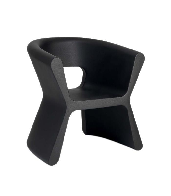 Fauteuil design in & out PAL - noir_0