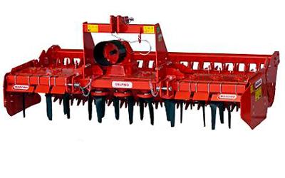 Herse rotative Delfino Super - Maschio-Gaspardo 48-88 kW (65-130 HP) - Largeur de travail jusqu'à 3000 mm_0