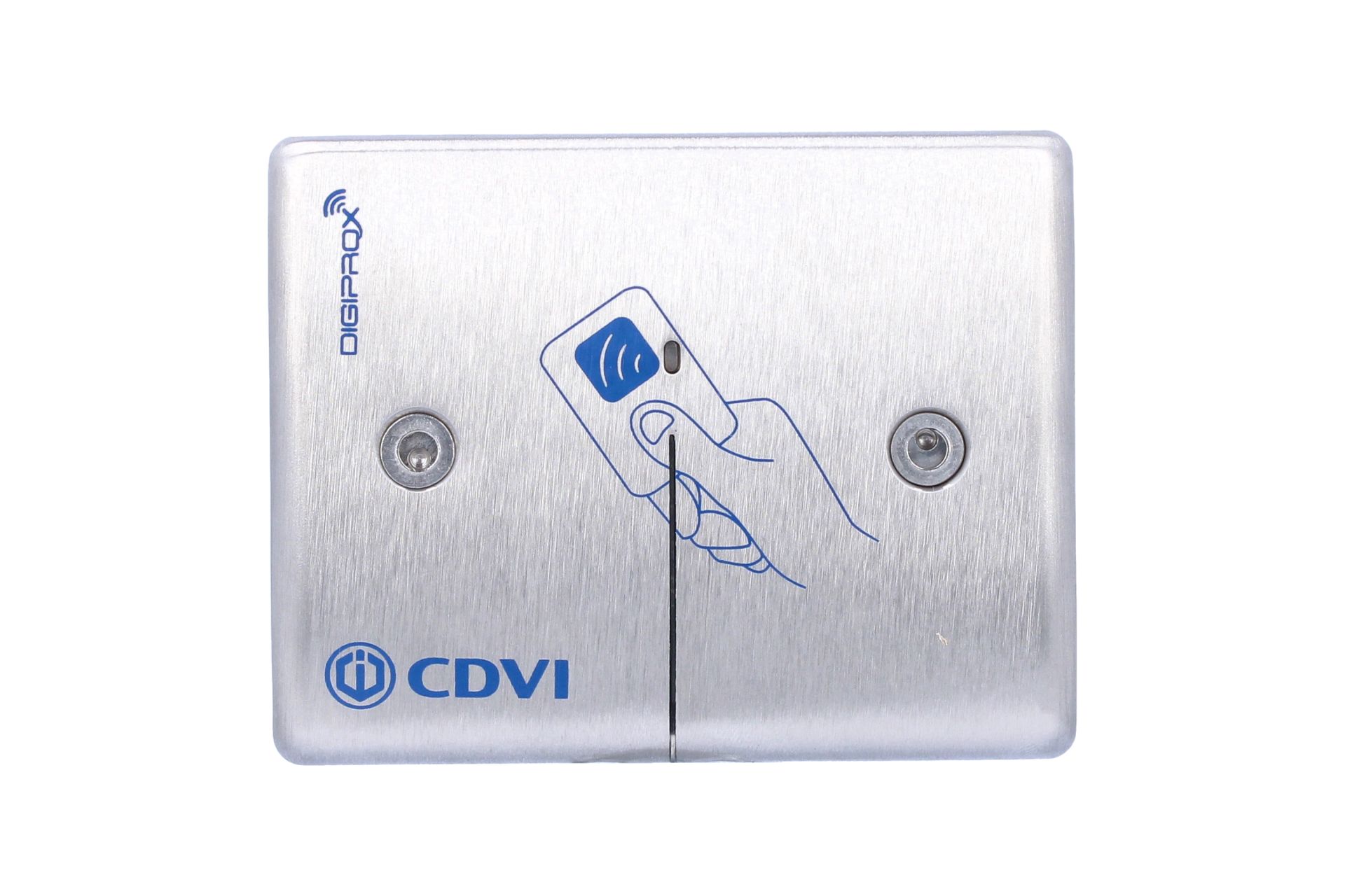 Lecteur de proximité Wiegand DGLI WLC - 125 Khz - Inox - Signalisation lumineuse et sonore_0