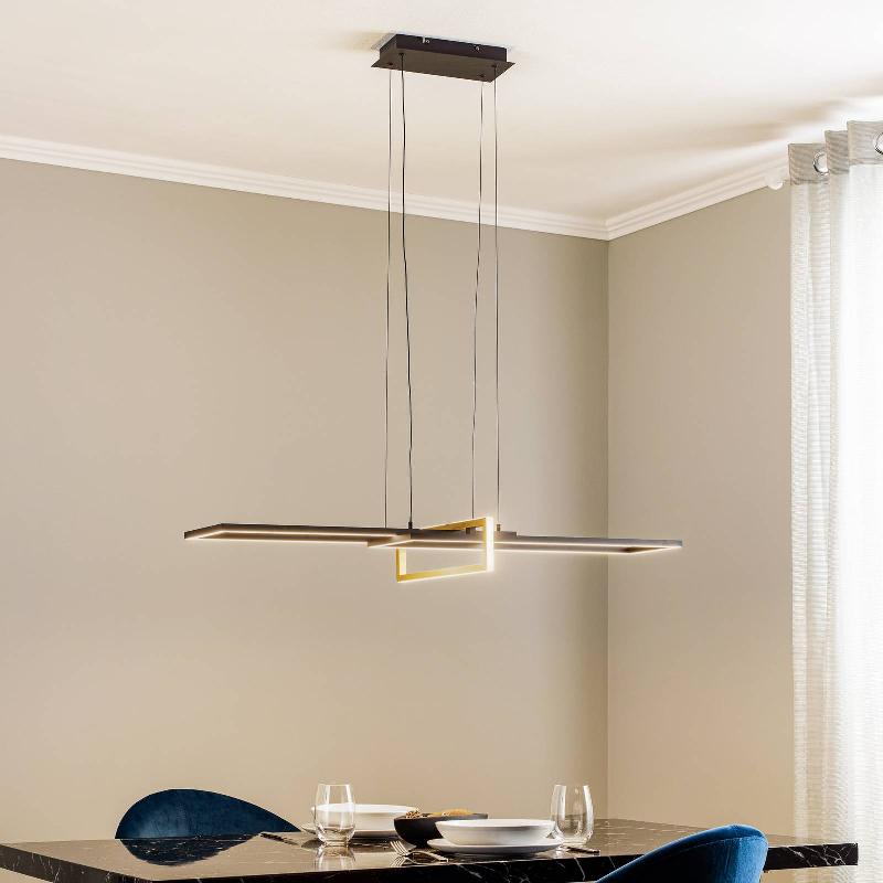 LINDBY JADORIS SUSPENSION LED, INTERRUPTEUR DIM