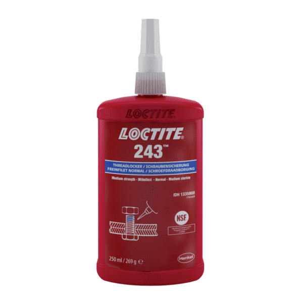 FREINFILET NORMAL LOCTITE 243, 250 ML LOCTITE - OTELO