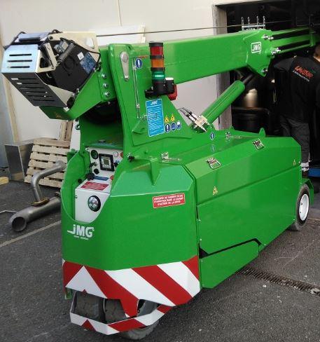 Mini-grue mobile électrique JMG MC 32S - compacte et performante_0