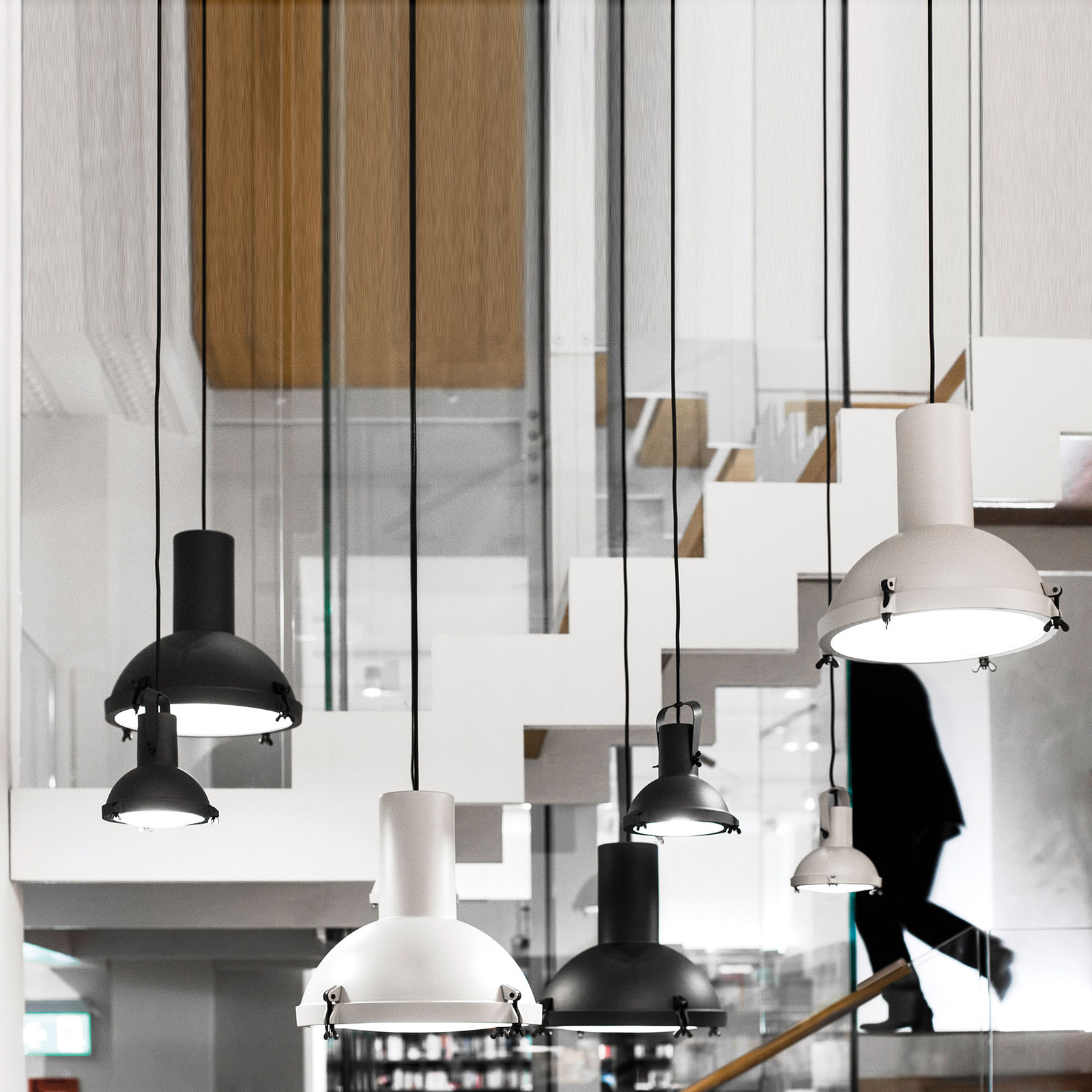 NEMO PROJECTEUR 365 SUSPENSION, BLANC SABLE