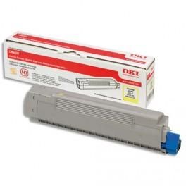 OKI CARTOUCHE TONER JAUNE 43487709