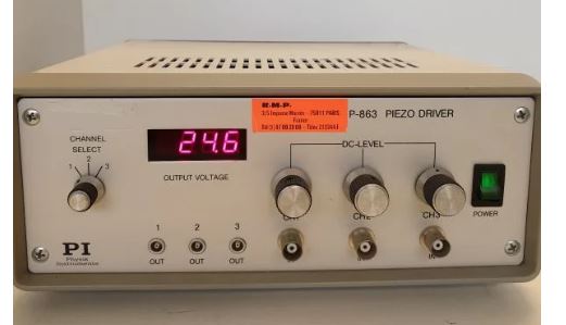 P-863 - controlleur de piezo - physik instrumente - amplificateurs haute-fréquences_0