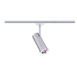 Paulmann URail Spot Smart Home Zigbee 3.0 Tarie RGBW  230lm 4,5W RGBW+ gradable 230V Chrome mat 95691 - argenté plastique 95691_0