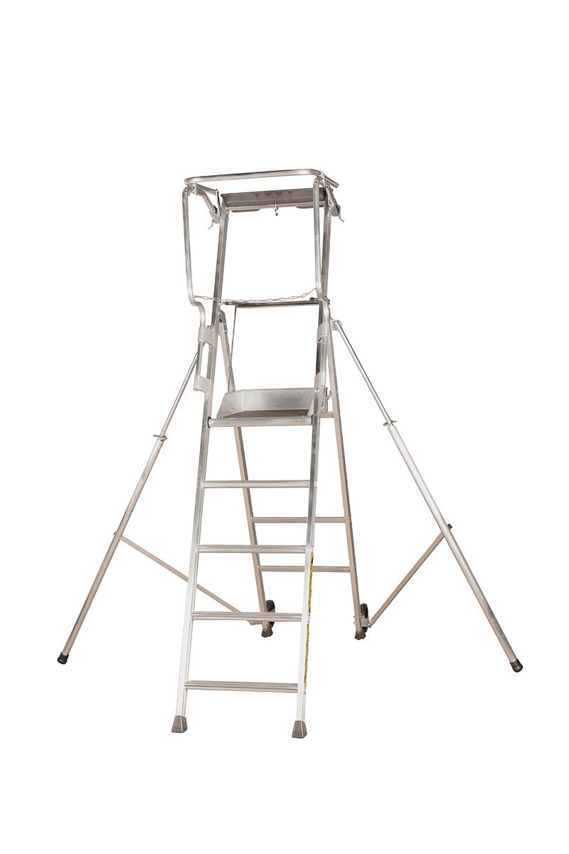 PL5 - Plateforme de travail individuelle Centaure - Aluminium 5 marches - Charge maximale 150 kg_0