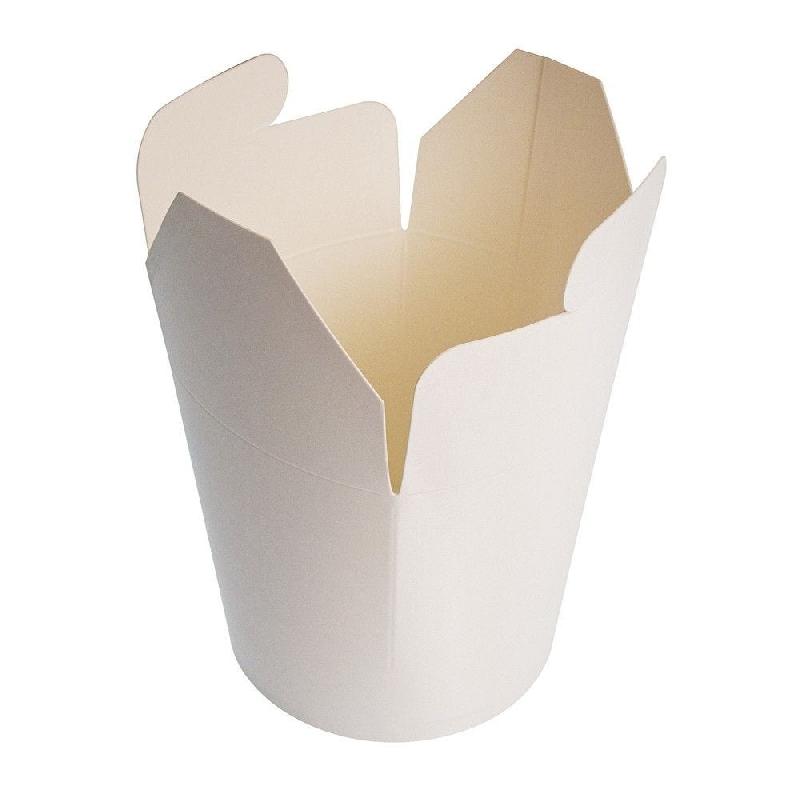 Pot à pâtes blanc 1064ml fermeture croisillon - par 50_0