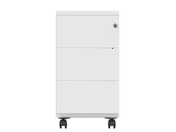 Caisson métallique mobile Slim 3 tiroirs Vinco_0