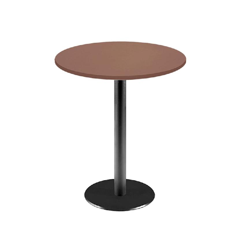 RestooTab - Table Rome Ø70cm rosso jaipur fenix - rouge Bois manufacturé TB-ROM-R70M-ROSS.J_0