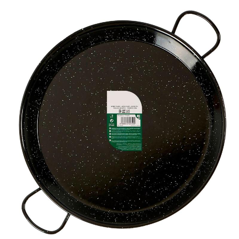 San Ignacio LA DEHESA - Poêle à paella émaillée 46 cm pour 12 personnes - acier SANR387_0