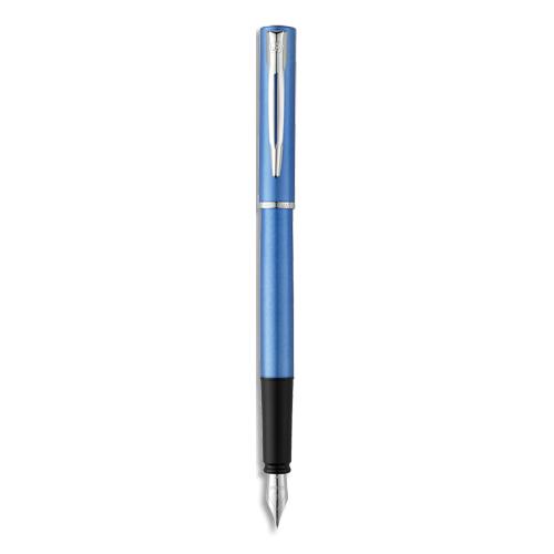 STYLO-PLUME WATERMAN ALLURE COLORIS BLEU AVEC ECRIN